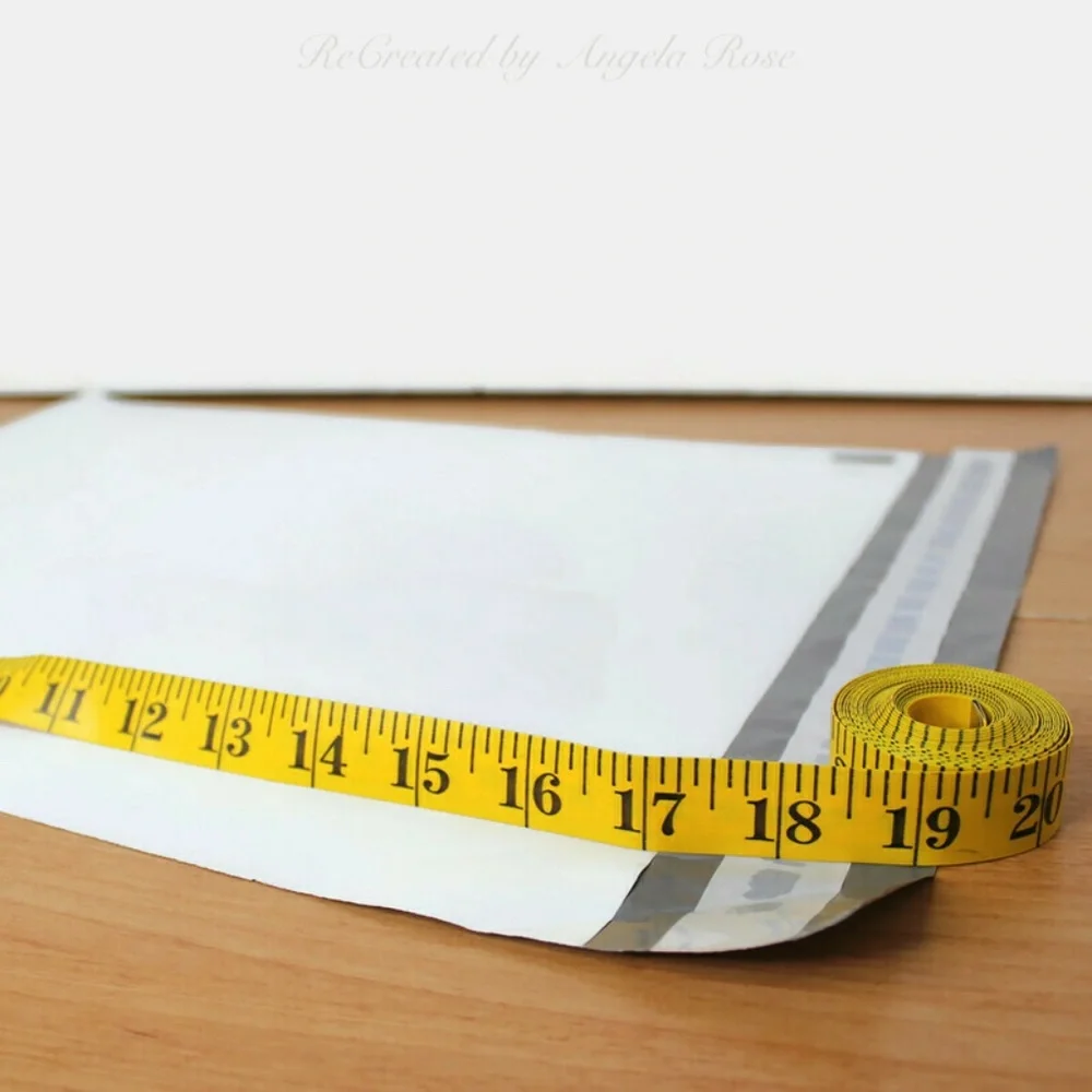 50 14 x 17 Poly Mailers - White